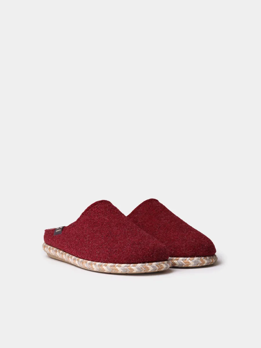 Slippers abiertas para mujer en fieltro | DELI-FP - Image 2