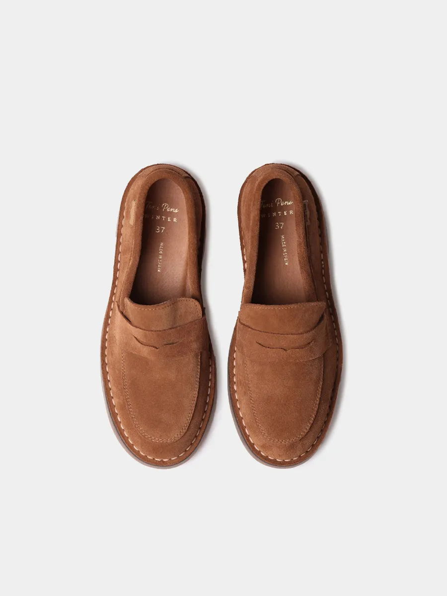 Mocasín de mujer en serraje | IVANA-SY - Image 3
