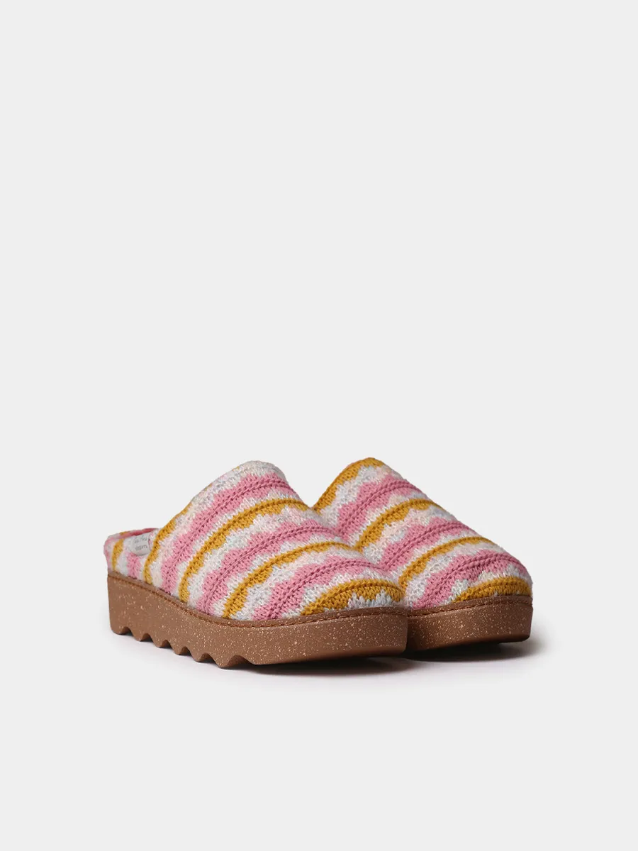 Zueco multicolor con plataforma para mujer  | JOYCE-NS - Image 2