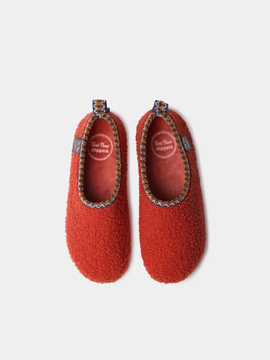 Zapatilla tipo babucha para mujer en borrego  | MARTA-SH - Image 3