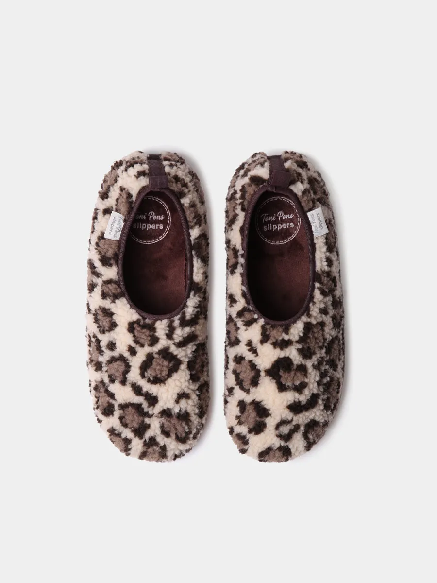 Zapatilla tipo babucha para mujer en borrego | MARTA-SH - Image 3