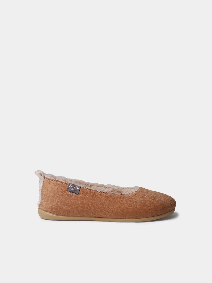 Zapatillas tipo bailarina con forro interior para mujer  | MOLINA