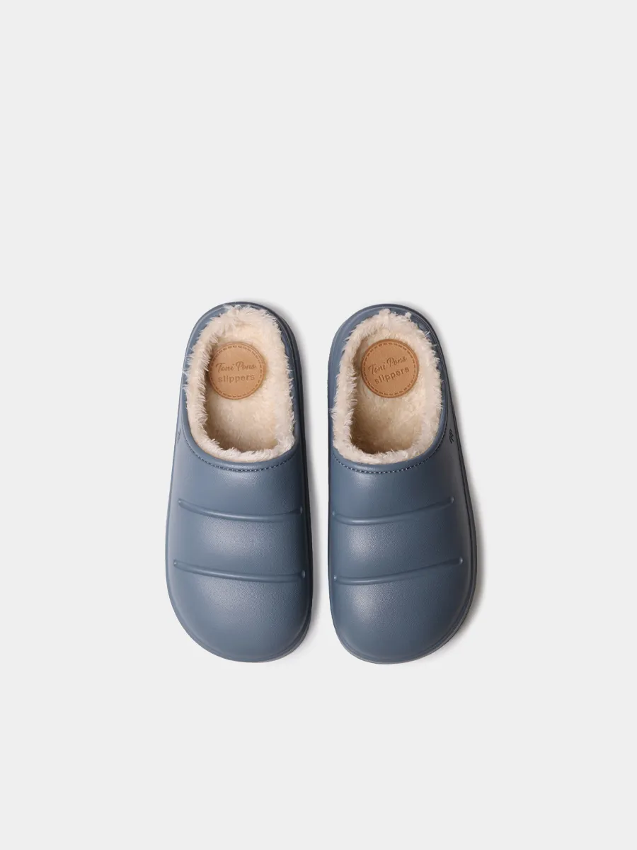 Slippers de goma con forro suave para mujer  | MONTBLANC - Image 3