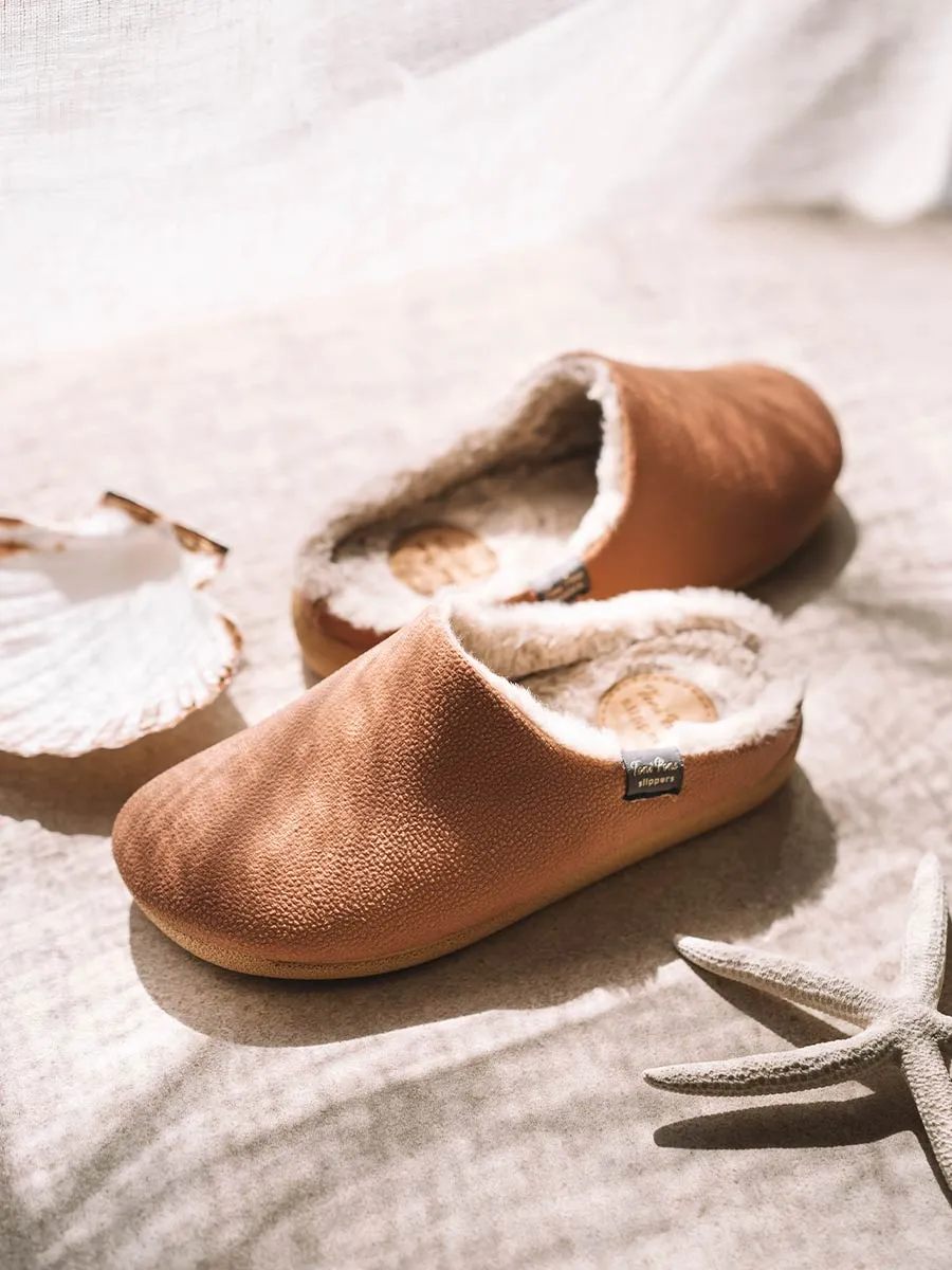 Zapatilla de casa tipo zueco con forro interior para mujer | MOSUL-BD
