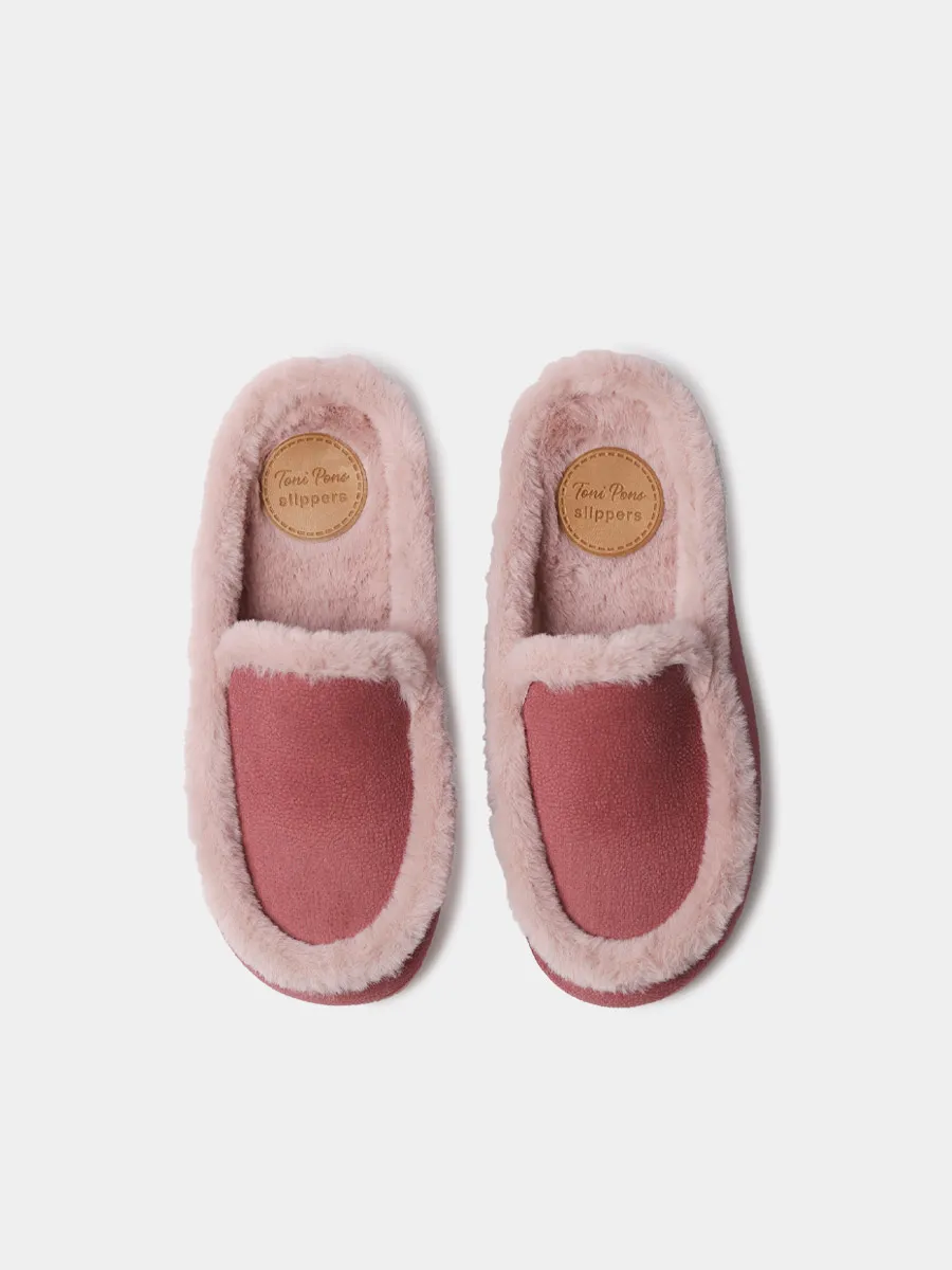 Zapatilla de casa tipo zueco con forro interior para mujer  | MUNIC-BD - Image 3